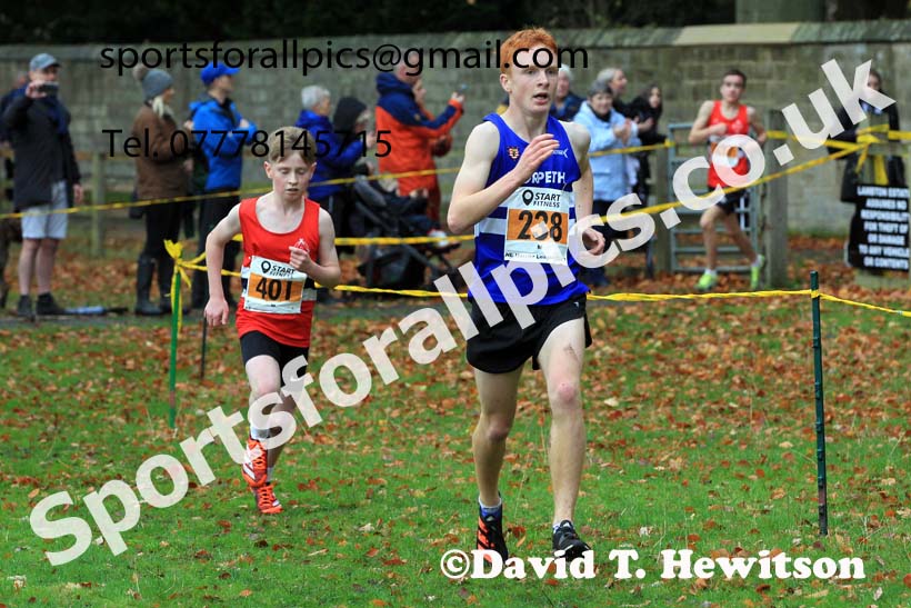 Boys under-15s, Start Fitness NEHL, Lambton Castle, Durham.  Photo: David T. Hewitson/Sports for All Pics